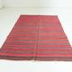 Vintage Striped Anatolian Kilim – 224 x 143 cm – Minimalist  sku 133