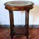 Console en noyer peinte à la main par Vittorio Grifoni, Florence, années 19