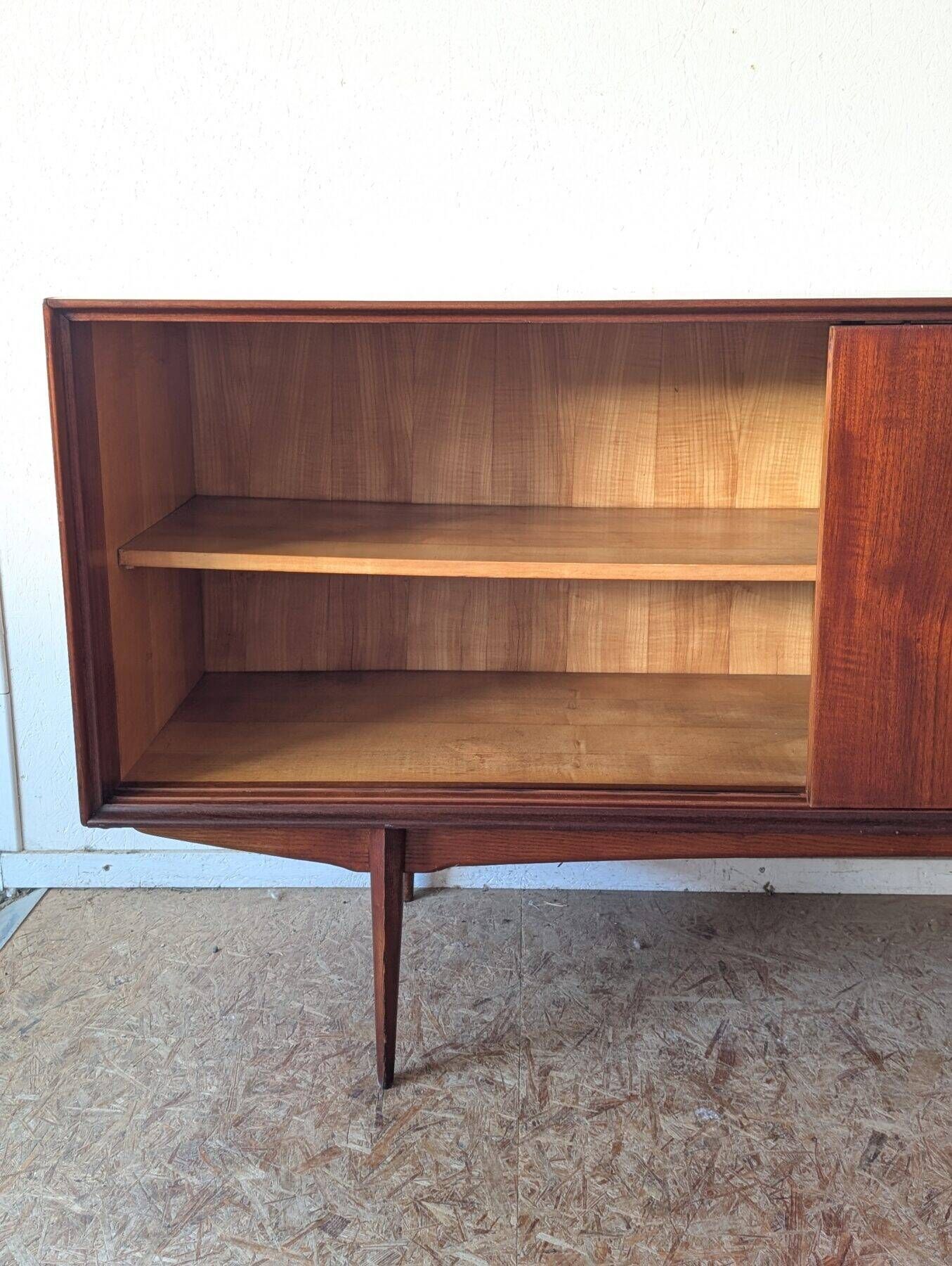 Teak enfilade "Paola" by Oswald Vermaercke published by V-Form, 1950s/60s.