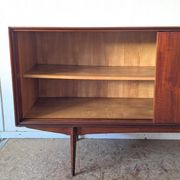 Teak enfilade "Paola" by Oswald Vermaercke published by V-Form, 1950s/60s.