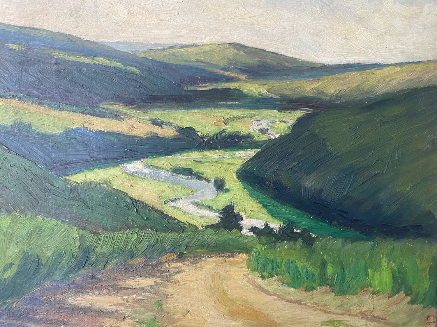 20th century school landscape