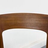 Teak and Bouclé Dining Chairs from Korup Stolefabrik, 1960s, Set of 4