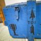 Wooden military crate