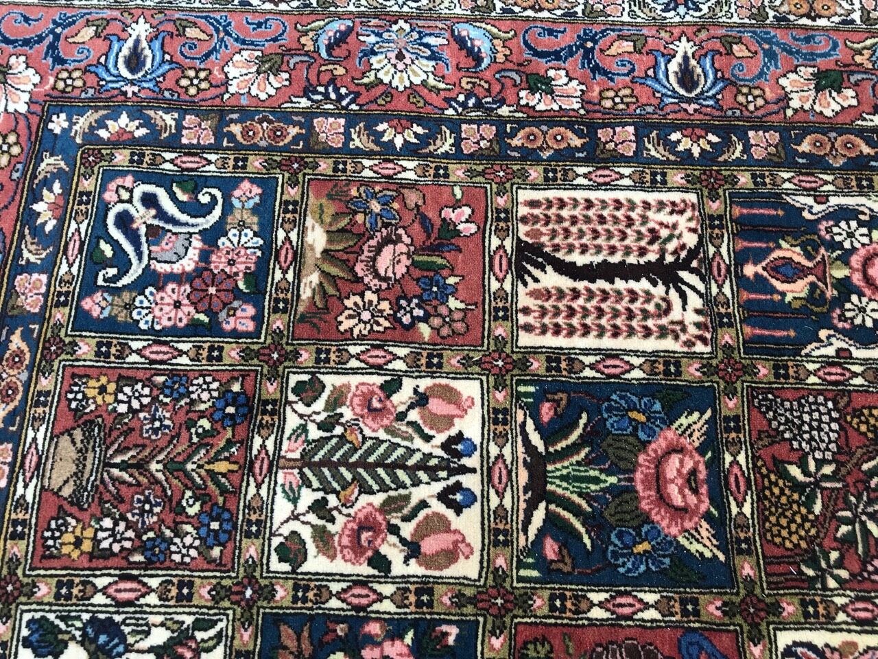 Tapis persan Bakhtiar tchaharshotor 200x300 cm