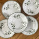 Set of 5 deep plates Saint Amand Caifa