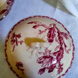 Earthenware tureen of Gien decoration Cactus