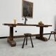 Monastery farmhouse table in oak 1900