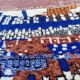 Contemporary multicoloured Berber rug in wool – 300 x 200 cm
