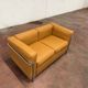 Original Cassina 2-seater Le Corbusier LC2 Cognac Camel leather IN NEW CONDITION!!
