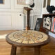 Table basse herbiers vintage