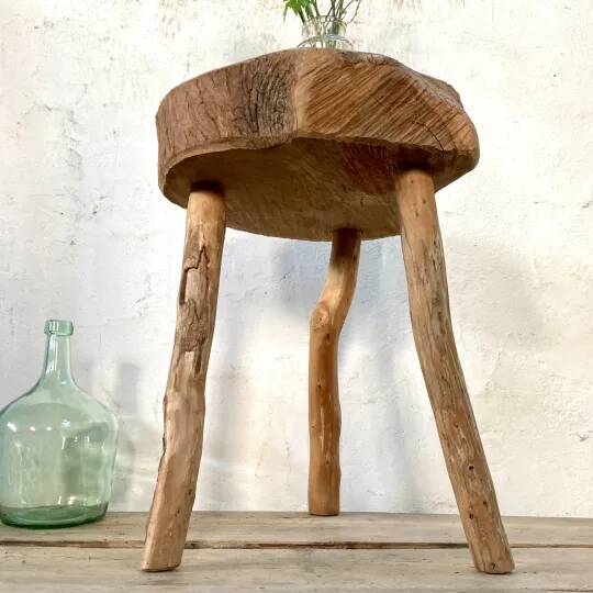 Tabouret brutaliste
