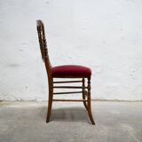 Old Napoleon III wooden chair