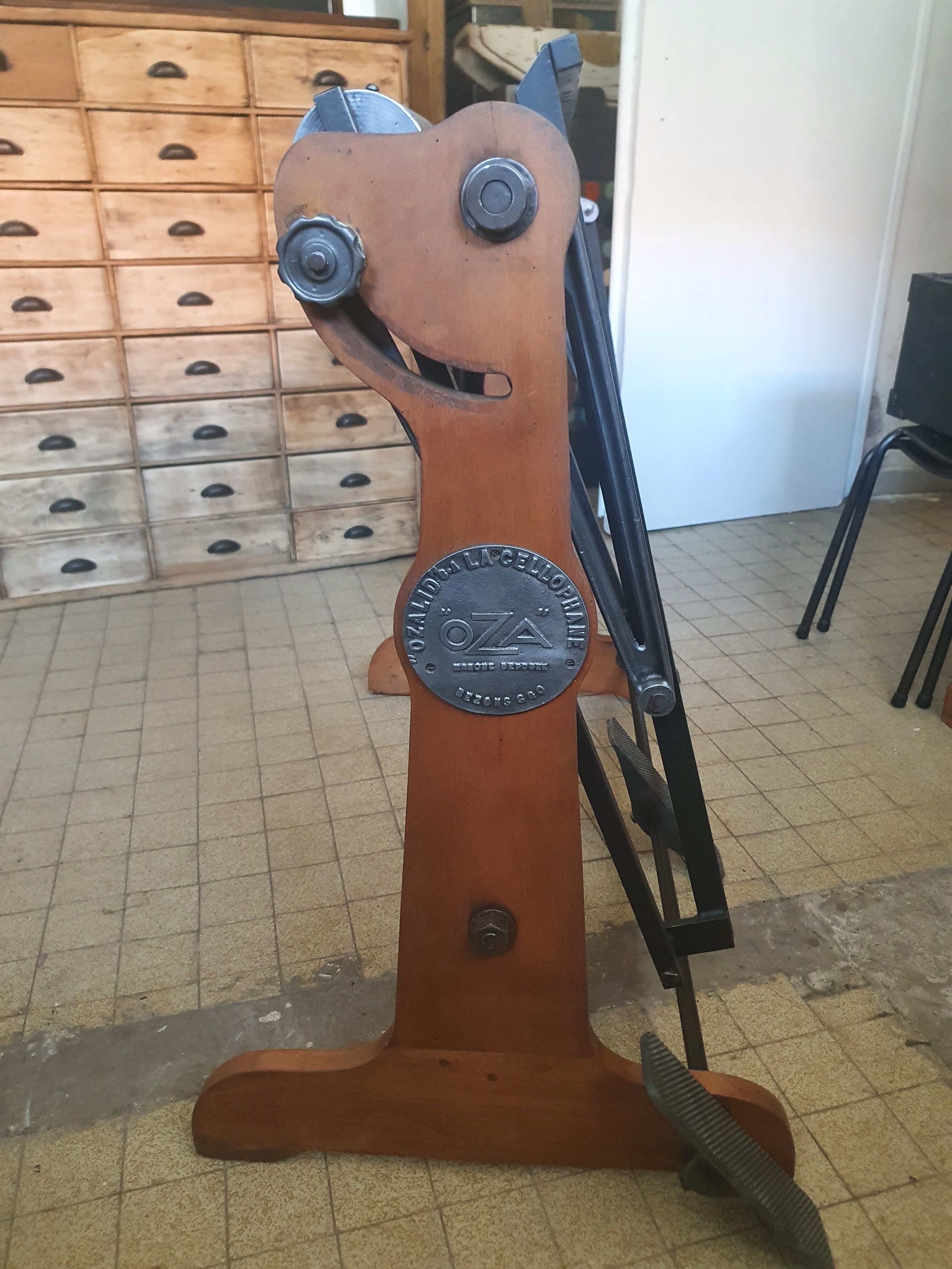 Architect drawing table OZA "La Cellophane" Ozalid Bezon 1920