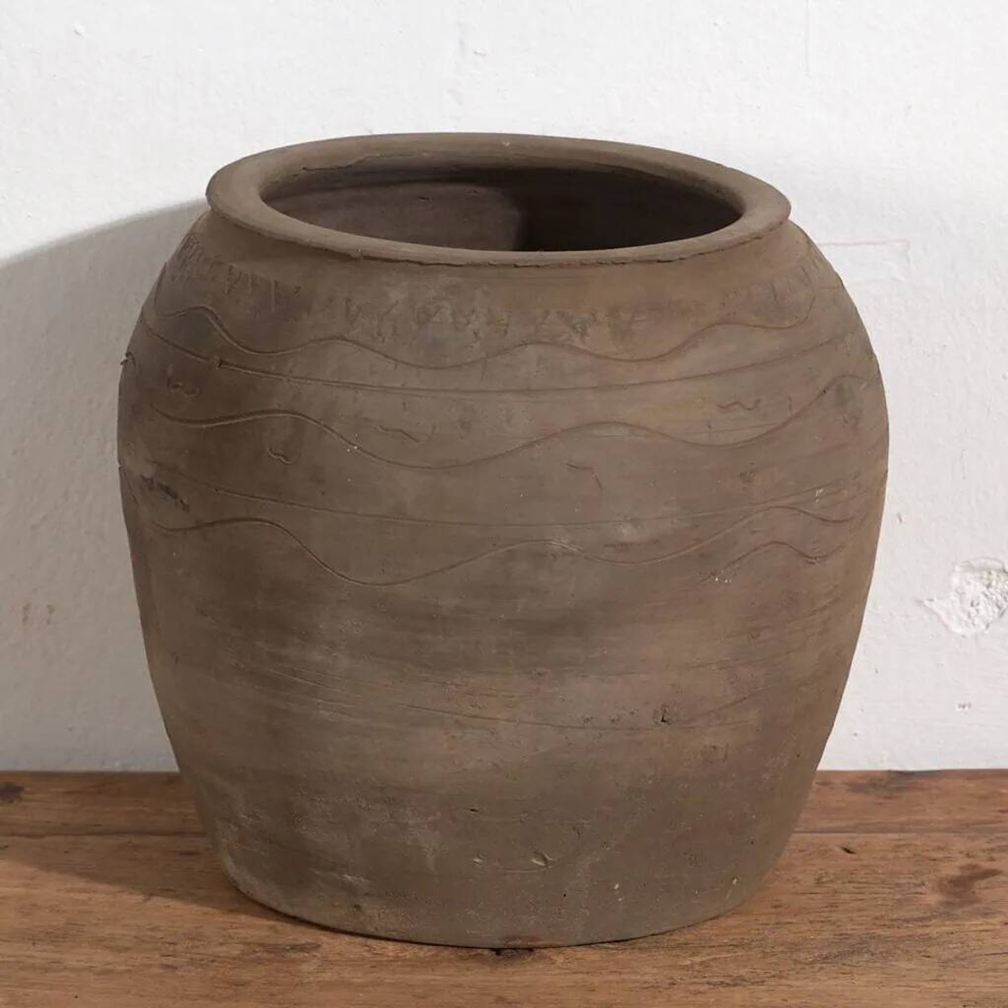 Vase ancien en céramique (c.1900) #13