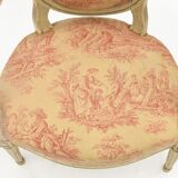 Louis XVI-style shepherdess chair
