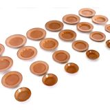 24-Piece Earthenware Dinner Set "Margherita" by Antonia Campi for Laveno