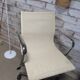 Fauteuil de bureau pivotant chromé