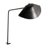 Black French Mid Century Agrafée Desk Clip Lamp by Serge Mouille, 1950s