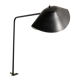Black French Mid Century Agrafée Desk Clip Lamp by Serge Mouille, 1950s