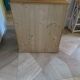 Solid wood bookcase – shabby chic style – adjustable shelves