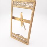 Victorian brass photo frame