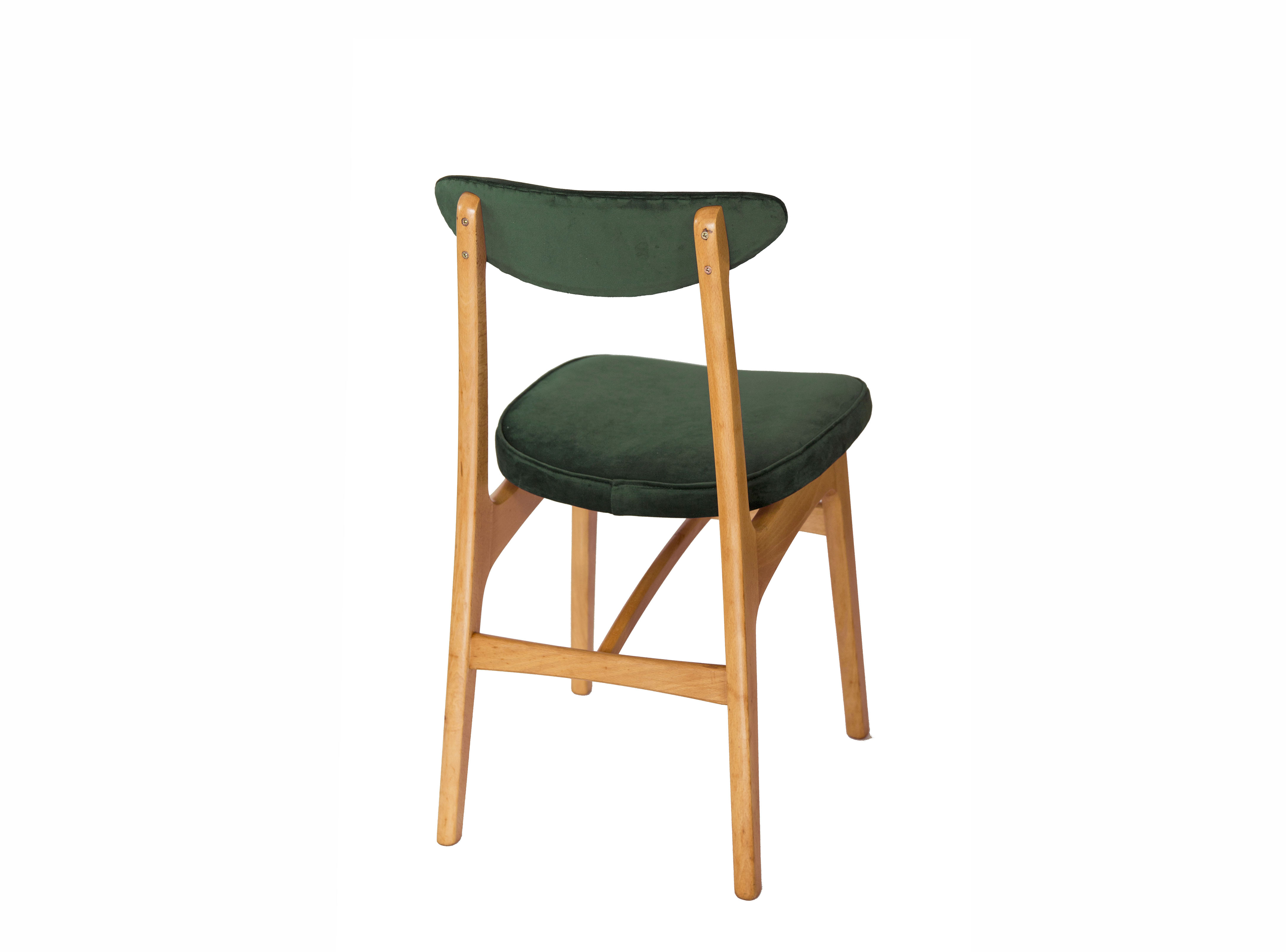 Set of 6 chairs retapissees