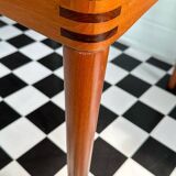 Mid Century Danish Teak Extendable Dining Table by H.W. Klein For Bramin