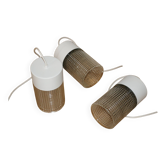 3 Philips portable lamps / pendant lights 1960