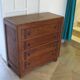 Rare - Jolie commode 4 tiroirs -Vintage - Frêne - Années 50