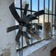 Floor lamp chrome 'flower' design Jacques Veyrat-Masson and Philippe Rogier, edited by Oxar