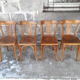 Set of four Luterma bistro chairs