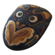 Masque chinois signe du coq
