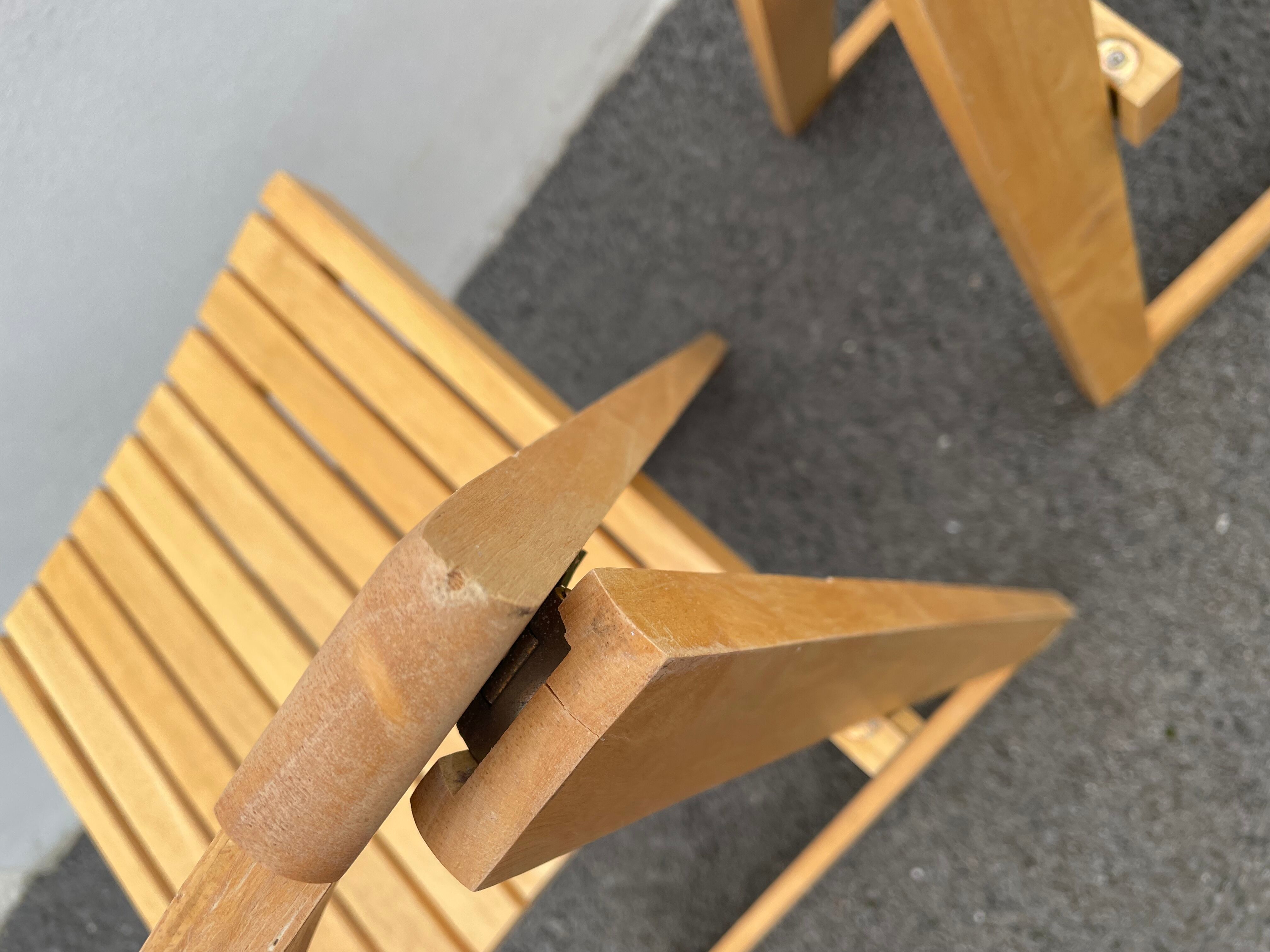 Vintage folding chairs