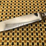 Christofle silver-plated knife, Coquille model