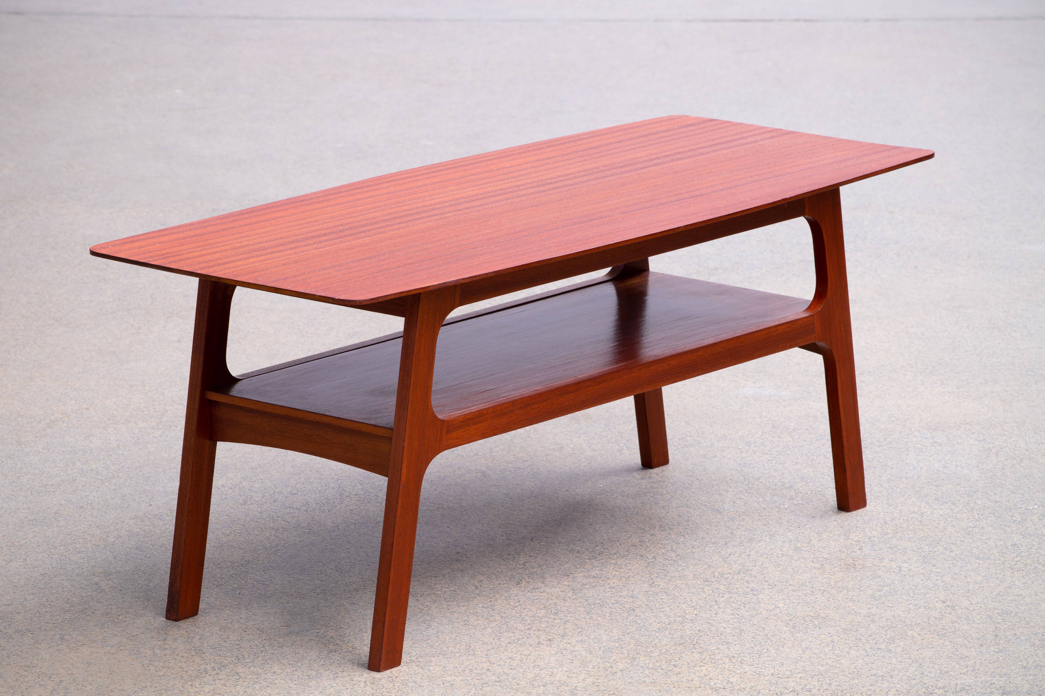 Vintage scandinavian coffee table 1960