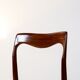Set of 4 Mid-Century Teak Dining Chairs by AWA Netherlands 1960s