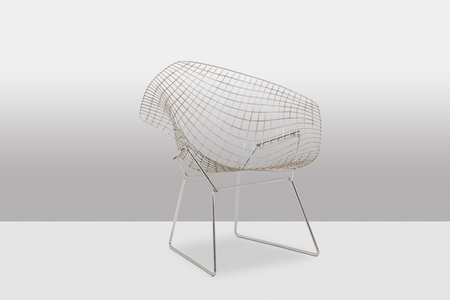 Série de 4 fauteuils « Diamond ». Années 1970, Harry Bertoïa pour Knoll