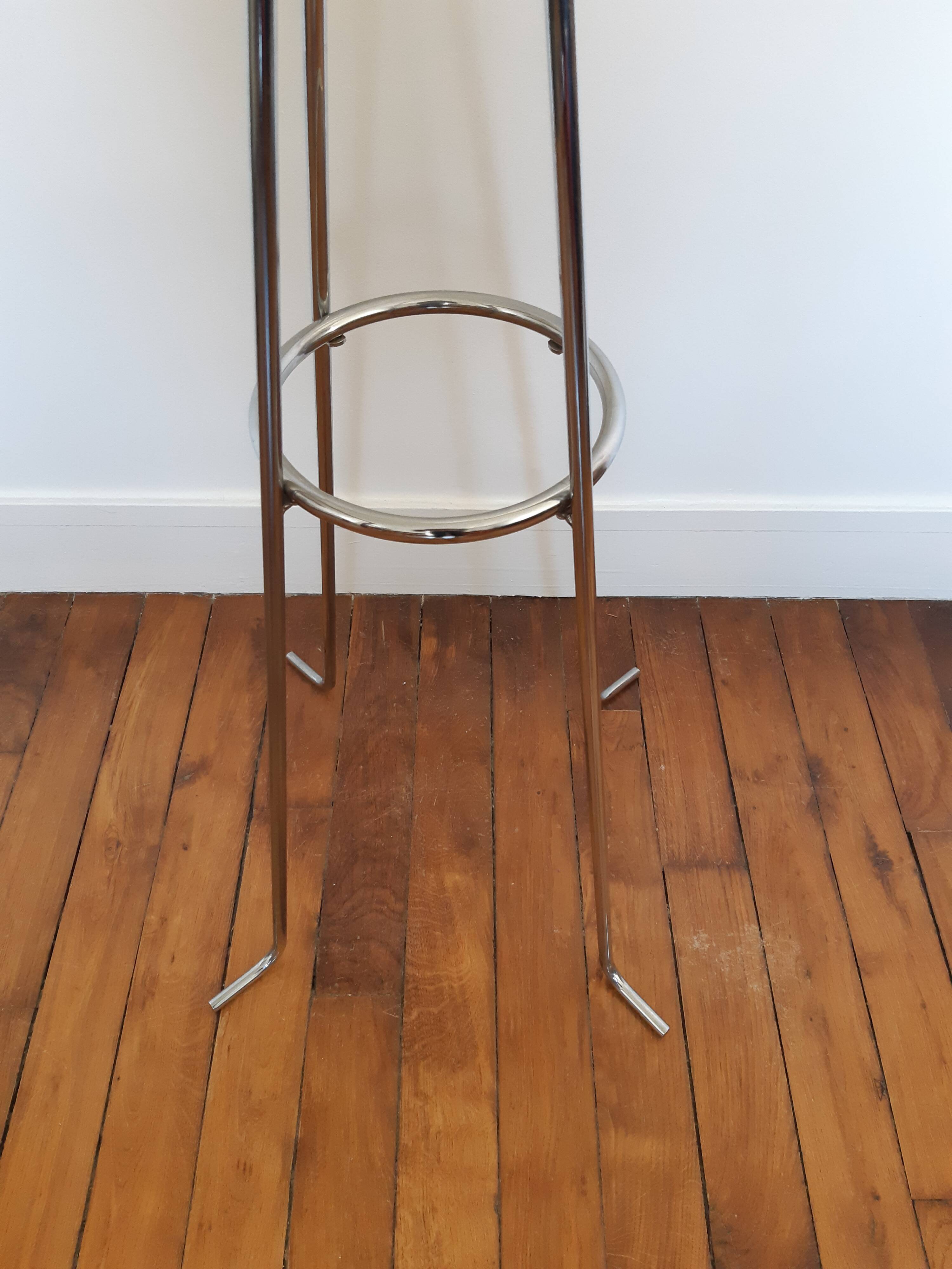 Vintage chrome coat rack