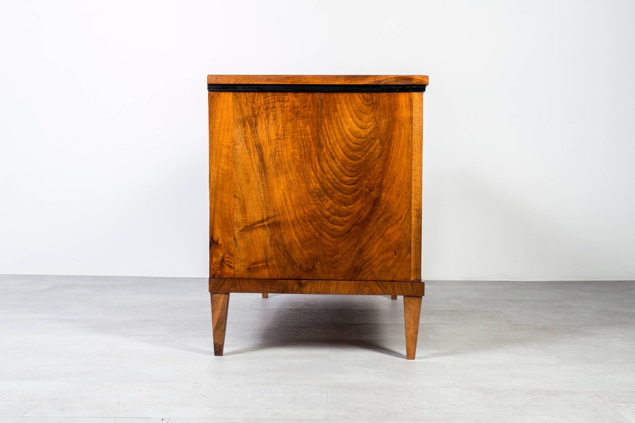 19th Century German Walnut Chest of Drawers – Fully Restored, French Polish