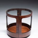 Round side Table in Jacaranda, Novo Rumo, Brazil, 1960's