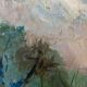 Tableau huile sur toile, début XXème