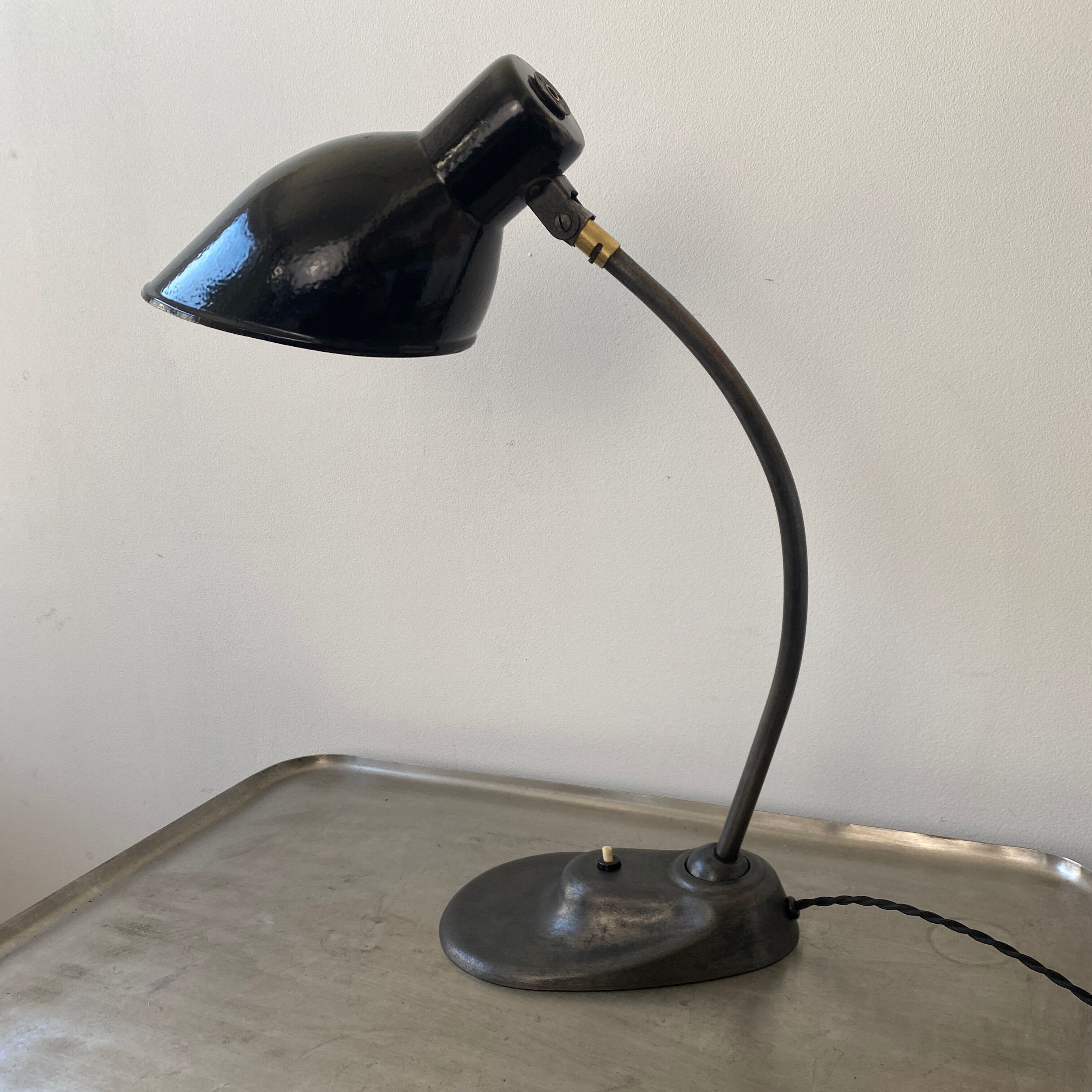 Ancienne lampe de bureau bauhaus kandem