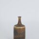Small Mid-Century Scandinavian Modern Collectible Vase in Earthy Brown Stoneware by G. Borg, Set of 3