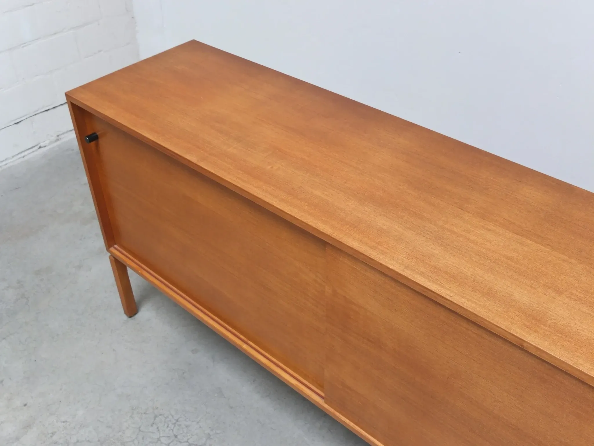 Walnut 'Abstracta' sideboard by Jos De Mey for Van Den Berghe-Pauvers, 1960s