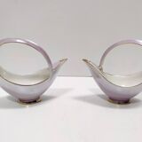 22-Piece Colorful Ceramic Breakfast Set by Italo Casini, Sesto Fiorentino