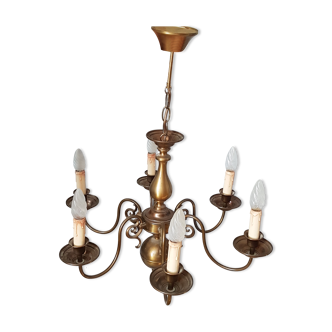 Dutch style chandelier 6 branches