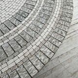 Table basse Heinz Lilienthal mosaïque marbre