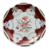 Plat de service en porcelaine