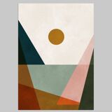 Landscape art print. (50x70cm)