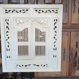 Mirror frame with door - North African moucharabieh style - 20th century